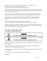 Preview for 5 page of Triton Blue V700S-E User Manual