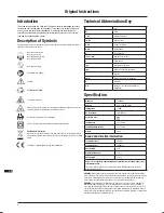 Preview for 4 page of Triton 1200BS Operating/Safety Instructions Manual