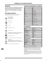 Preview for 10 page of Triton 1200BS Operating/Safety Instructions Manual