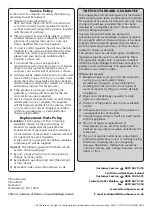 Preview for 20 page of Triton Antares Installation And Operating Instructions Manual