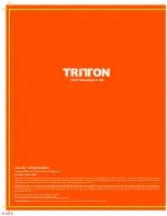 Preview for 12 page of Triton ARK 100 Manual