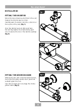 Preview for 11 page of Triton Bar Mixer Shower With Diverter Installation And Operating Instructions Manual