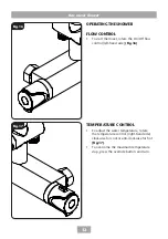 Preview for 14 page of Triton Bar Mixer Shower With Diverter Installation And Operating Instructions Manual