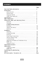 Preview for 6 page of Triton CINCDES08W Installation And Operating Instructions Manual