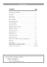 Preview for 2 page of Triton Enlight 2 Installation And Operating Instructions Manual