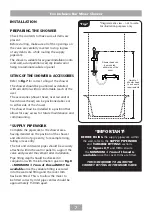 Preview for 9 page of Triton EXE LEVER Installation And Operating Instructions Manual