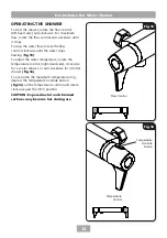 Preview for 14 page of Triton EXE LEVER Installation And Operating Instructions Manual