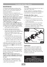 Preview for 17 page of Triton EXE LEVER Installation And Operating Instructions Manual