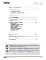 Preview for 3 page of Triton IXC-850 Series User & Service Manual