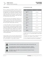 Preview for 4 page of Triton IXC-850 Series User & Service Manual