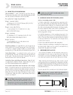 Preview for 8 page of Triton IXC-850 Series User & Service Manual