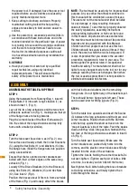 Preview for 6 page of Triton Maxi ETA300 Operating And Safety Instructions Manual