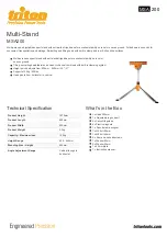 Triton MSA200 Operating And Safety Instructions Manual preview