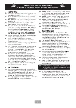 Preview for 3 page of Triton NOVA Thermostatic Series Installation And Operating Instructions Manual