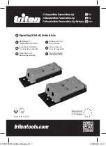 Preview for 1 page of Triton PHJ Operating/Safety Instructions Manual