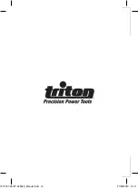 Preview for 16 page of Triton PHJ Operating/Safety Instructions Manual