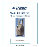 Triton RL5000 (X2) Quick Reference Manual preview