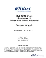 Triton RL5000 Service Manual preview