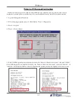 Preview for 170 page of Triton RL5000 Service Manual