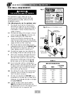 Preview for 9 page of Triton Rosato Installation And Operating Instructions Manual