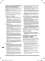 Preview for 21 page of Triton T12AD Operating And Safety Instructions Manual