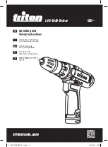 Preview for 2 page of Triton T12DD Operating And Safety Instructions Manual