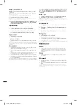 Preview for 9 page of Triton T12DD Operating And Safety Instructions Manual