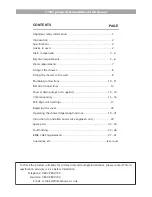 Preview for 2 page of Triton t150z Installation And Operating Instructions Manual