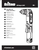 Preview for 1 page of Triton T20 AD Operating And Safety Instructions Manual