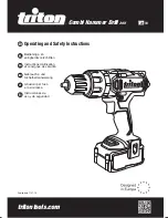 Triton T20 CH Operating And Safety Instructions Manual preview