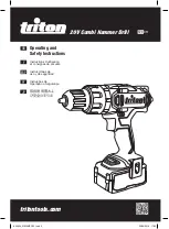 Предварительный просмотр 2 страницы Triton T20CH Operating And Safety Instructions Manual