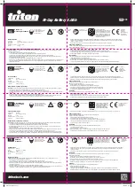 Предварительный просмотр 4 страницы Triton T20HCB Operating And Safety Instructions