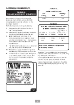 Предварительный просмотр 7 страницы Triton T30i Installation And Operating Instructions Manual