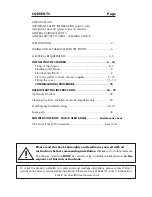 Preview for 5 page of Triton T70gsi Plus Installation And Operating Instructions Manual