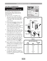 Preview for 6 page of Triton T90xr Installation And Operating Instructions Manual