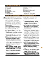 Preview for 36 page of Triton TA 1200BS Operating And Safety Instructions Manual