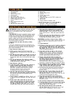 Preview for 52 page of Triton TA 1200BS Operating And Safety Instructions Manual