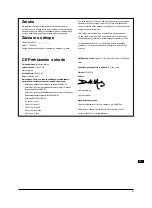 Preview for 100 page of Triton ta235csl Operating And Safety Instructions Manual