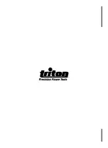 Preview for 117 page of Triton ta235csl Operating And Safety Instructions Manual