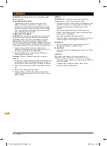 Preview for 48 page of Triton TCMPL Operating And Safety Instructions Manual