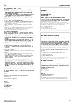 Preview for 15 page of Triton TCMS 254 Operating/Safety Instructions Manual