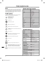 Preview for 98 page of Triton TCMS255 Operating/Safety Instructions Manual