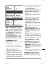 Preview for 99 page of Triton TCMS255 Operating/Safety Instructions Manual