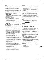 Preview for 103 page of Triton TCMS255 Operating/Safety Instructions Manual