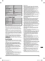 Preview for 107 page of Triton TCMS255 Operating/Safety Instructions Manual