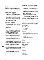 Preview for 108 page of Triton TCMS255 Operating/Safety Instructions Manual