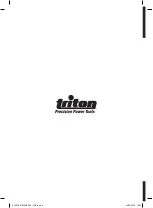 Triton TPT 125 Instruction Manual preview