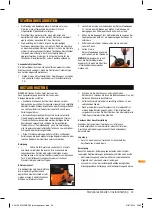 Preview for 40 page of Triton TRA001 Operating And Safety Instructions Manual