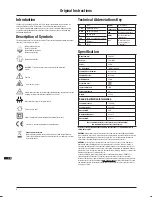 Preview for 4 page of Triton TROS125 Operating/Safety Instructions Manual