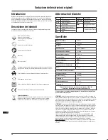 Preview for 28 page of Triton TROS125 Operating/Safety Instructions Manual